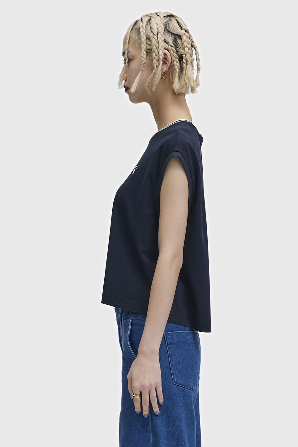 FRED PERRY 「Sheer Tipped Pique T-Shirt」|Tシャツ・カットソー|