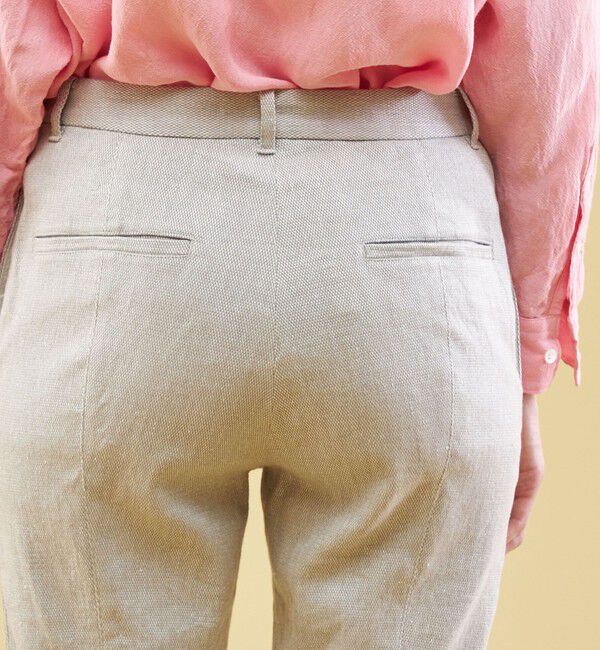 GALERIE VIE「コットンリネンストレッチ テーパードパンツ」|その他|