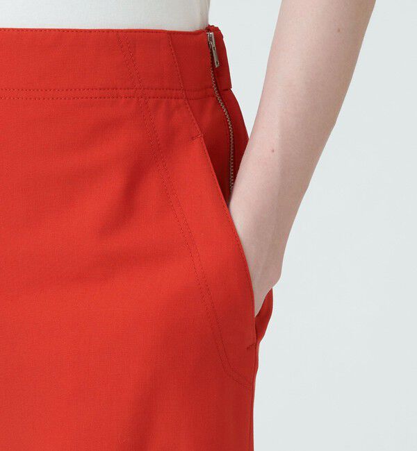 MACPHEE「ウールポリエステルストレッチ ワイドクロップドパンツ」|その他|