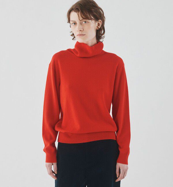 GALERIE VIE「スコットランドカシミヤ タートルネックプルオーバー」|ニット・セーター|