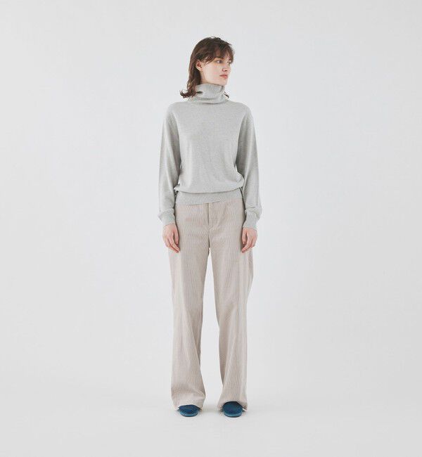 GALERIE VIE「スコットランドカシミヤ タートルネックプルオーバー」|ニット・セーター|