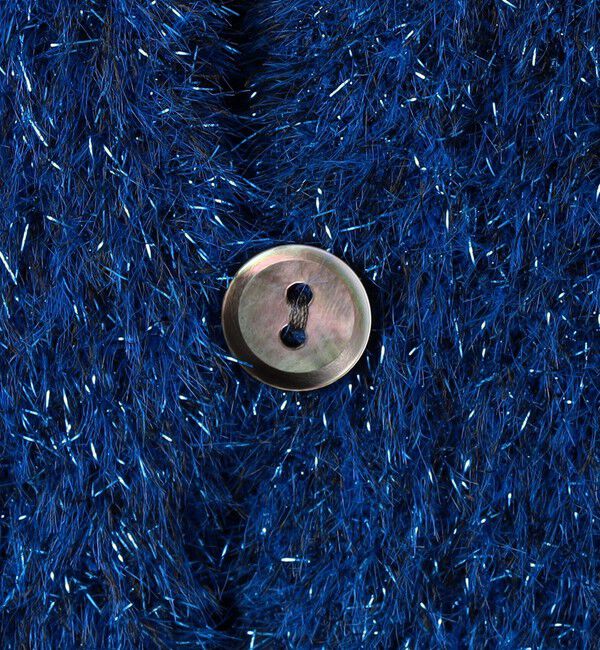 MACPHEE「ルレックスシェニール クルーネックカーディガン」|カーディガン|