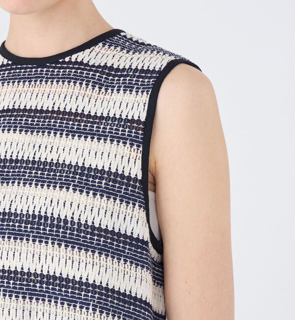 TOMORROWLAND collection「クロッシュボーダー フロンタブルトップス」|シャツ・ブラウス|