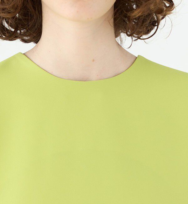 Ballsey「スティフダブルクロス バレルヘムブラウス」|シャツ・ブラウス|