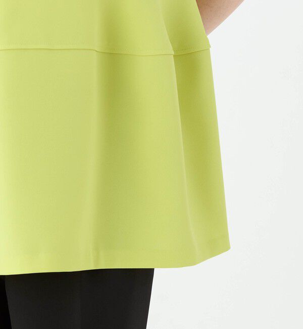 Ballsey「スティフダブルクロス バレルヘムブラウス」|シャツ・ブラウス|