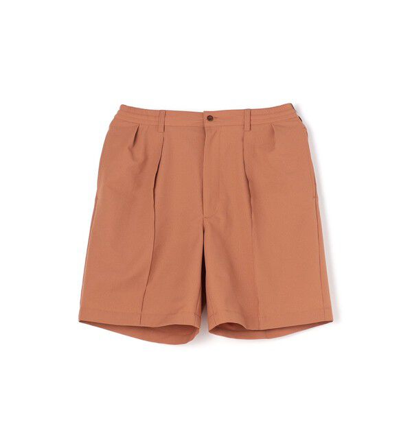 TOMORROWLAND BUYING WEAR「Tangent NEVILL SHORTS ポリエステル シアサッカー 2プリーツイージーショーツ」|その他|28 オレンジ系