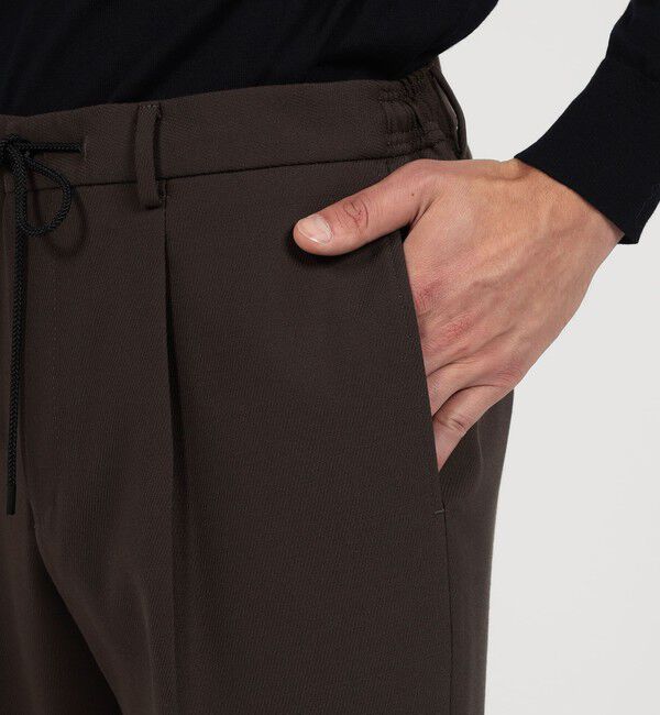 TOMORROWLAND MENS「ポリエステルウール イージースラックス OFF LIMITS V.B.CANONICO」|スラックス|