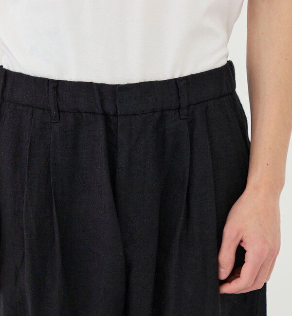 GALERIE VIE「ブラッシュドリネン ツータックイージーパンツ」|その他|