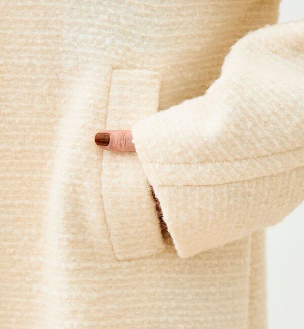 TOMORROWLAND collection「アルパカモアルー グレースコート」|チェスターコート|