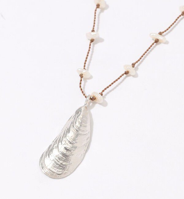 TOMORROWLAND GOODS「SEE REAL FLOWERS Silver Shell ネックレス」|ネックレス|
