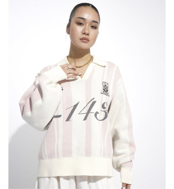 JOINT WORKS「サッカーシャツニットプルオーバー / Soccer Shirt Knit Pullover」|ニット・セーター|