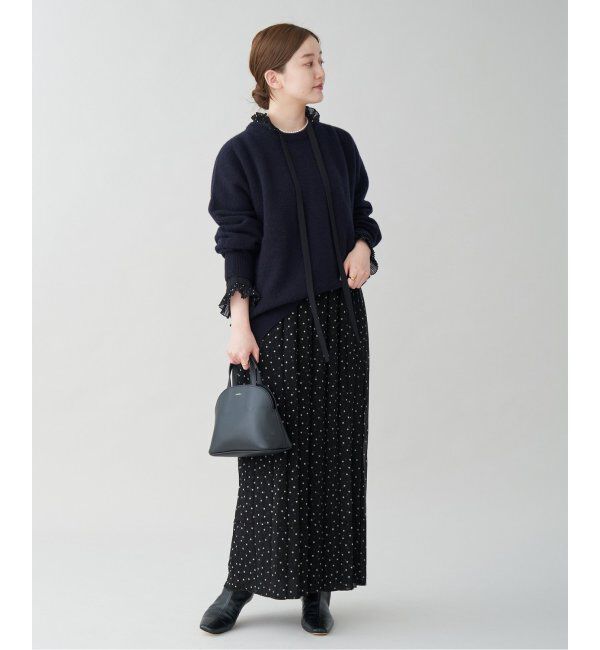 IENA「L'UNE/リュンヌ ドットスカート」|スカート|