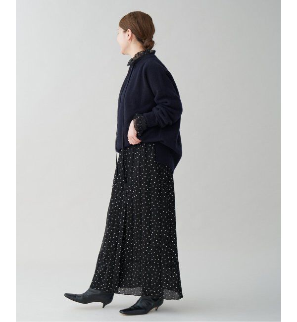 IENA「L'UNE/リュンヌ ドットスカート」|スカート|
