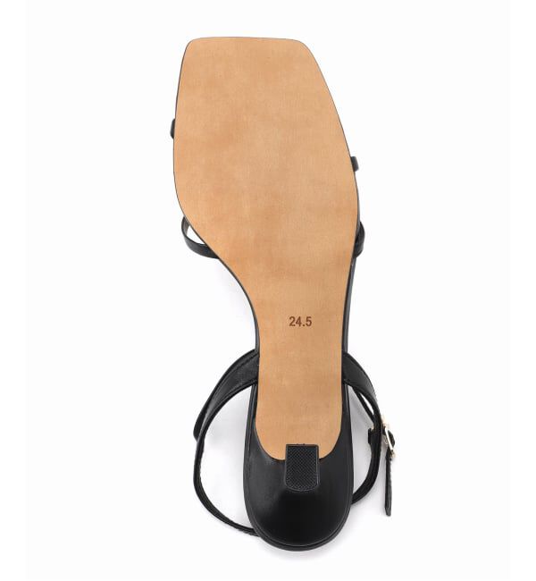 SLOBE IENA「SLOBE レザークロスサンダル」|サンダル|