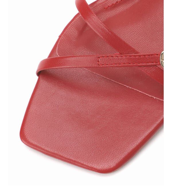 SLOBE IENA「SLOBE レザークロスサンダル」|サンダル|