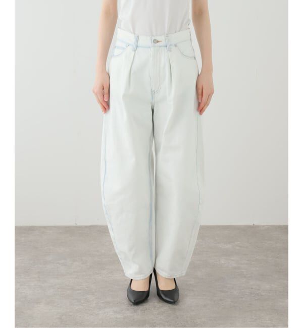 IENA LA BOUCLE「CURRENTAGE/カレンテージ ブリーチ デニム A2561FP502」|デニム|