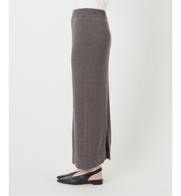 SLOBE IENA「《追加予約》テープヤーンニットスカート」|スカート|