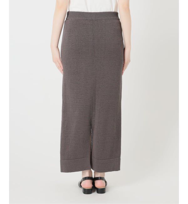 SLOBE IENA「《追加予約》テープヤーンニットスカート」|スカート|