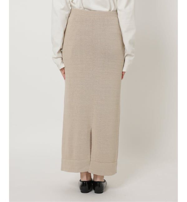 SLOBE IENA「《追加予約》テープヤーンニットスカート」|スカート|