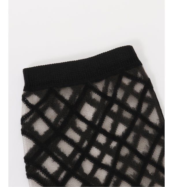 VERMEIL par iena「ATELIER st eustache アトリエセントオスタシュ メッシュソックス BROOKLYN BRIDGE」|ソックス|