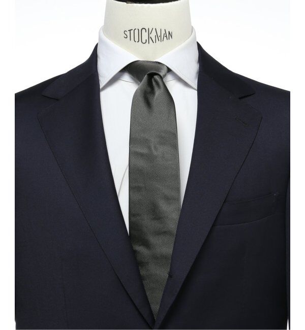 EDIFICE「PB ツイルソリッドタイ」|ネクタイ・蝶ネクタイ|グレー