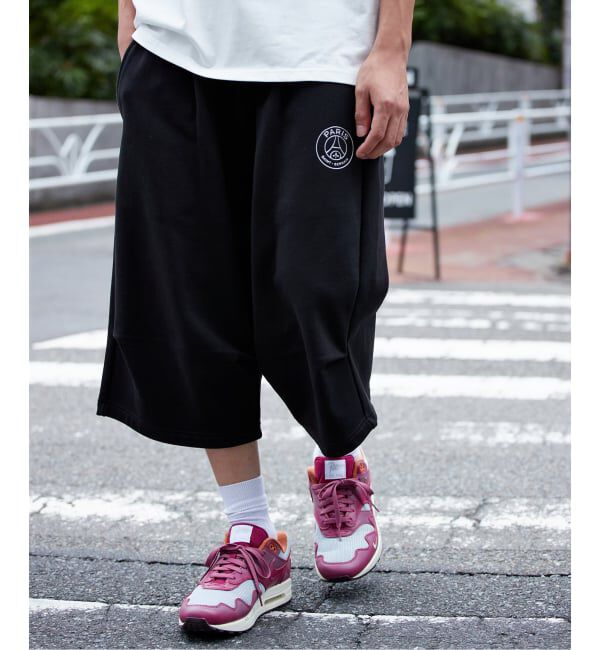 Paris Saint-Germain「【Paris Saint-Germain / パリ・サン＝ジェルマン】 JP STAINLESS EMBLEM SHORTS」|その他|ブラック