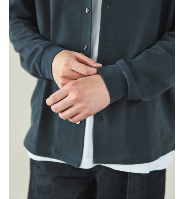 EDIFICE「LACOSTE(ラコステ) 別注 フルオープン ロングスリーブポロシャツ」|Tシャツ・カットソー|