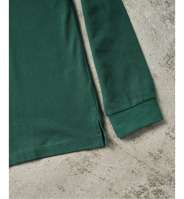 EDIFICE「LACOSTE(ラコステ) 別注 フルオープン ロングスリーブポロシャツ」|Tシャツ・カットソー|