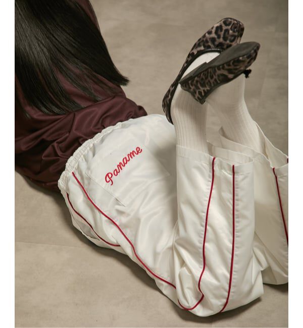 Paris Saint-Germain「【Paris Saint-Germain / パリ・サン＝ジェルマン】JP Iconic Satin Pants」|その他|ホワイト