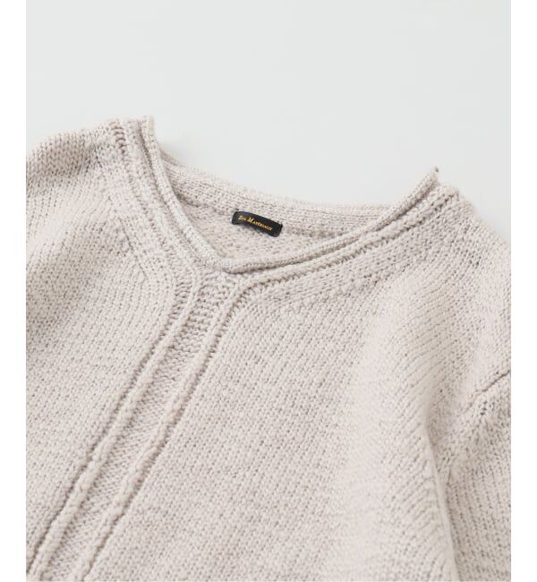 EDIFICE「ETS.MATERIAUX(マテリオ)  スラブ Vニット」|ニット・セーター|