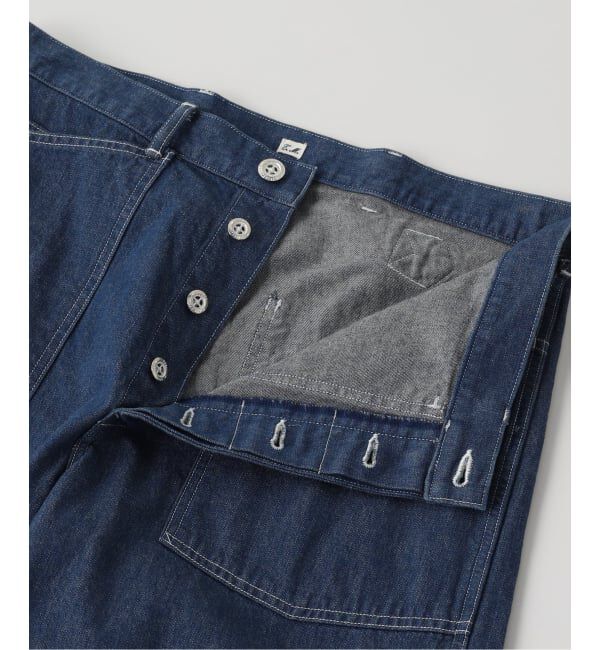 EDIFICE「ETS.MATERIAUX(マテリオ) Denim US ARMY トラウザー」|デニム|