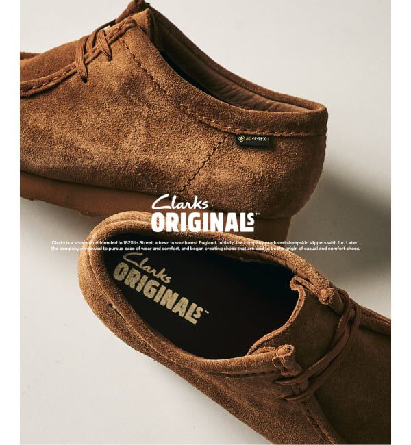 417 EDIFICE「【Clarks / クラークス】 Wallabee GTX」|スニーカー|