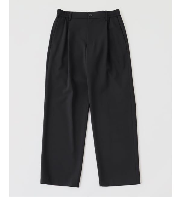 417 EDIFICE「【ANOTHER OFFICE/アナザーオフィス】Habana Banded Slacks」|スラックス|ブラック