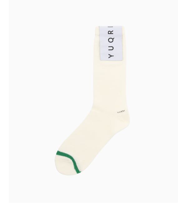417 EDIFICE「YUQRI Siesta」|ソックス|ホワイト