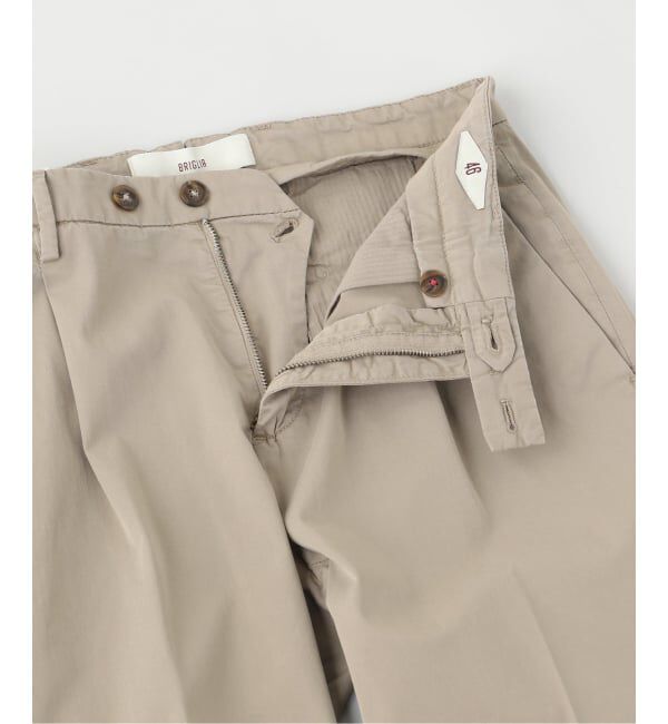 EDIFICE「BRIGLIA(ブリリア) GarmentDye Cotton 1P Trousers」|スラックス|