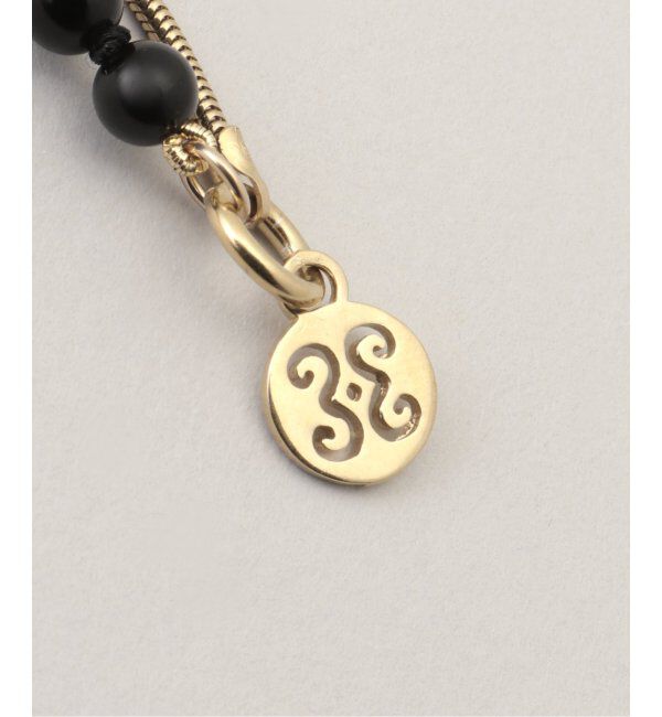 journal standard L'essage「【SAPIR BACHAR/サピア バシャール】GOLD ONYX TWIST NECKLACE：ネックレス」|ネックレス|