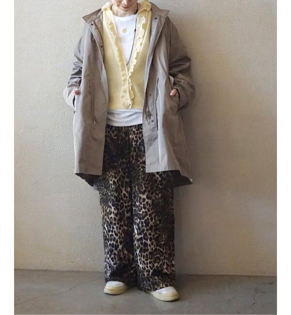 journal standard luxe「メモリーツイル モッズコート」|ミリタリー・モッズコート|