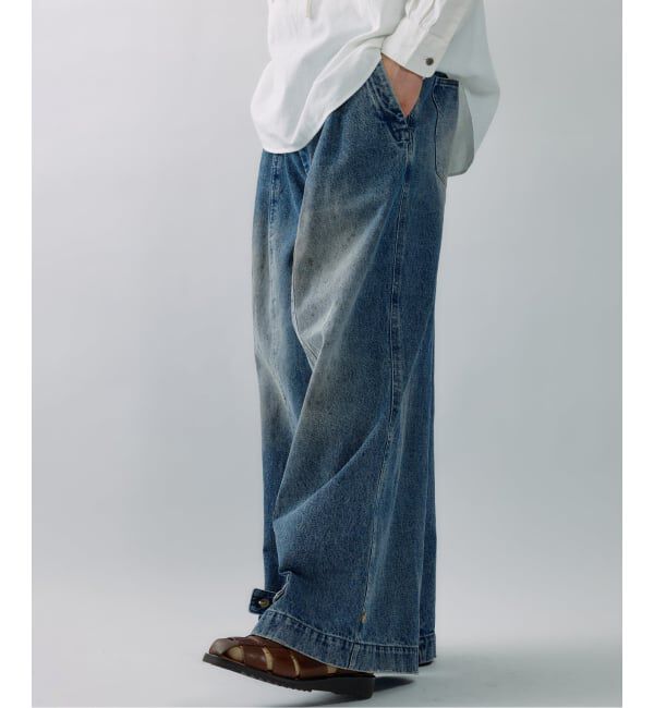 J.S.Homestead「J.S.Homestead / デニム キュロット パンツ」|デニム|