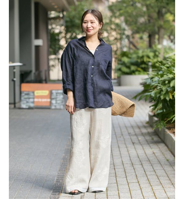 JOURNAL STANDARD「ゼフィールリネン2WAYシャツ」|シャツ・ブラウス|