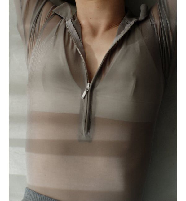 JOURNAL STANDARD「別注【Ayumi.Hamamoto&times;JOURNALSTANDARD】A/H Ny Tulle Rompers」|Tシャツ・カットソー|