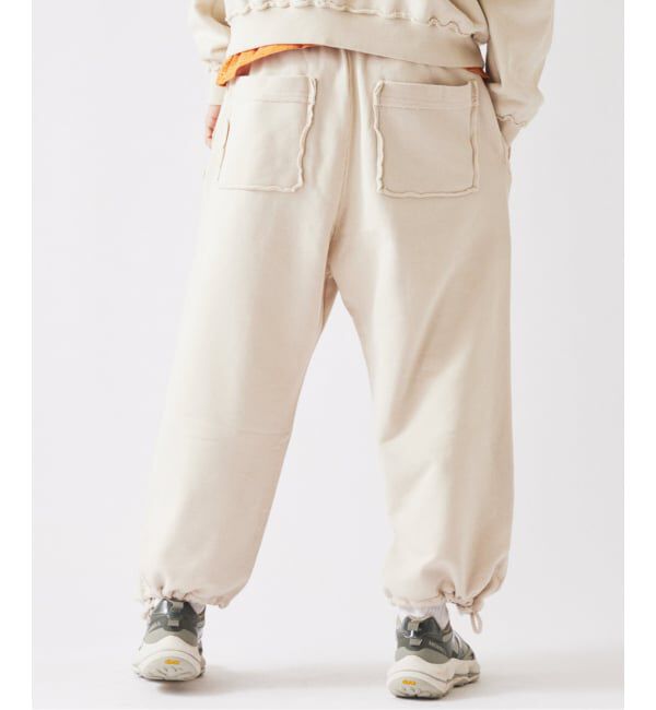 JOURNAL STANDARD relume「ラフカット フェード加工 スウェットパンツ」|その他|