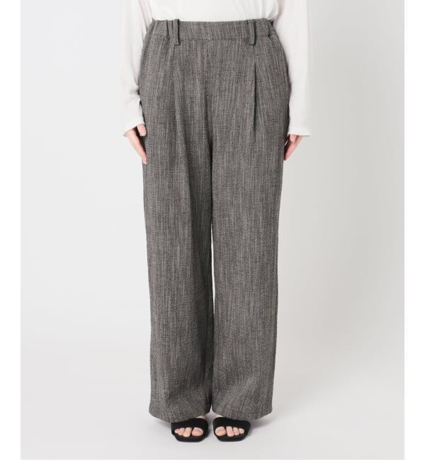 JOURNAL STANDARD relume「《予約》［26SS新作］スラブタックイージーパンツ」|スラックス|