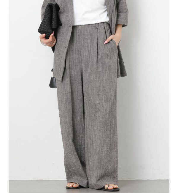 JOURNAL STANDARD relume「《予約》［26SS新作］スラブタックイージーパンツ」|スラックス|