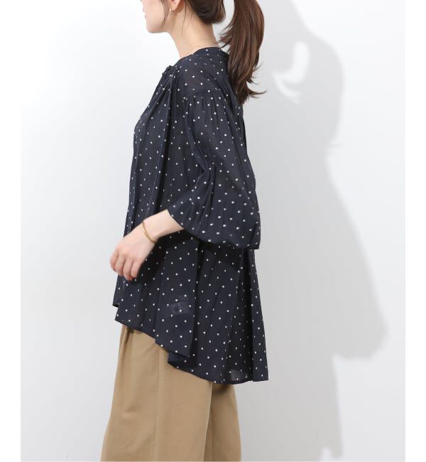 JOURNAL STANDARD relume「グリッタードットギャザーブラウス」|シャツ・ブラウス|