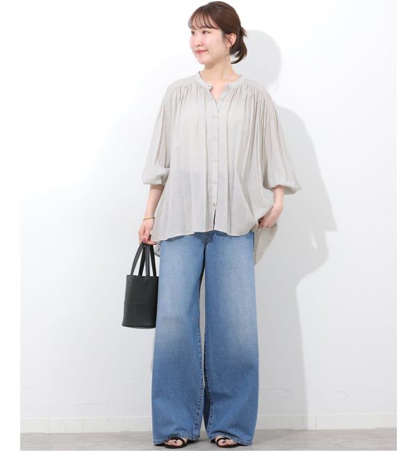 JOURNAL STANDARD relume「グリッタードットギャザーブラウス」|シャツ・ブラウス|