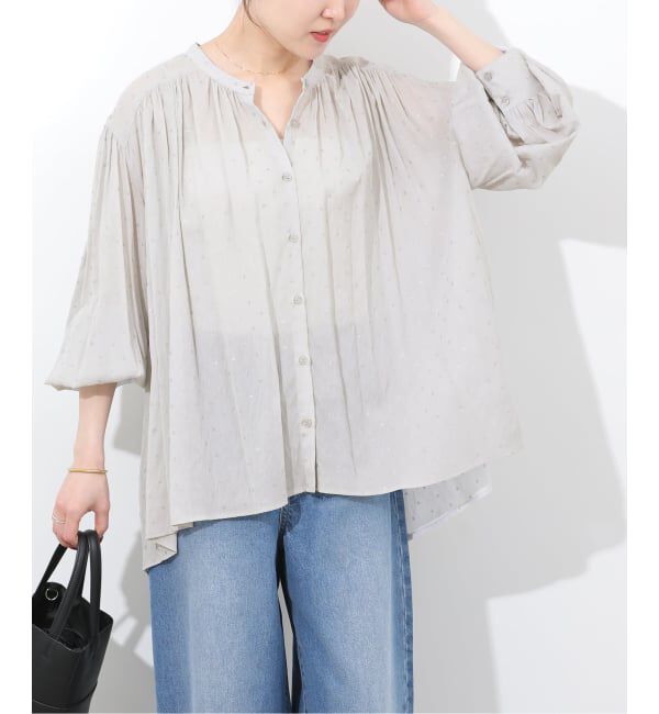 JOURNAL STANDARD relume「グリッタードットギャザーブラウス」|シャツ・ブラウス|