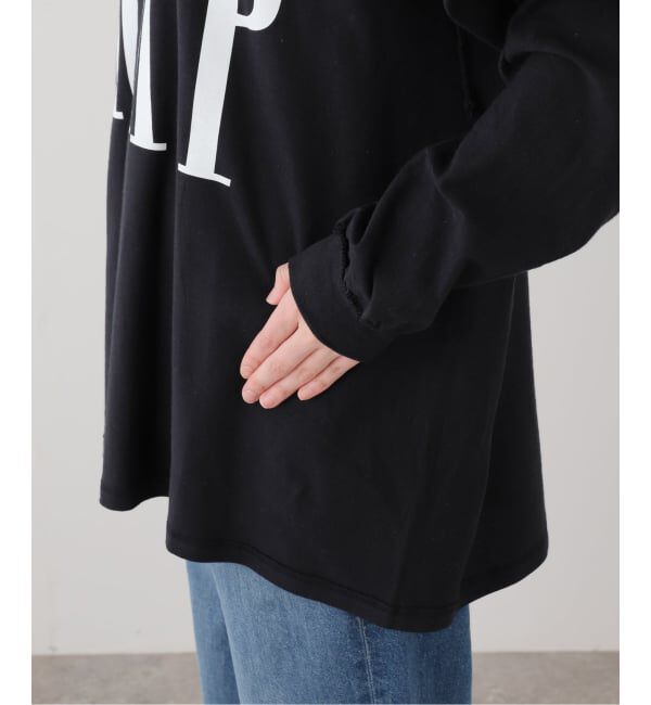 journal standard L'essage「【ISNESS MUSIC/イズネス ミュージック】 RAP LONG SLEEVE T-SHIRTS(IS」|Tシャツ・カットソー|