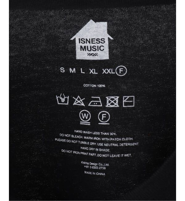 journal standard L'essage「【ISNESS MUSIC/イズネス ミュージック】 RAP LONG SLEEVE T-SHIRTS(IS」|Tシャツ・カットソー|