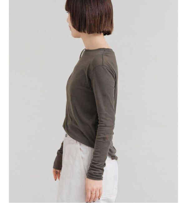 FRAMeWORK「≪追加≫HTシアーロングTee5」|Tシャツ・カットソー|