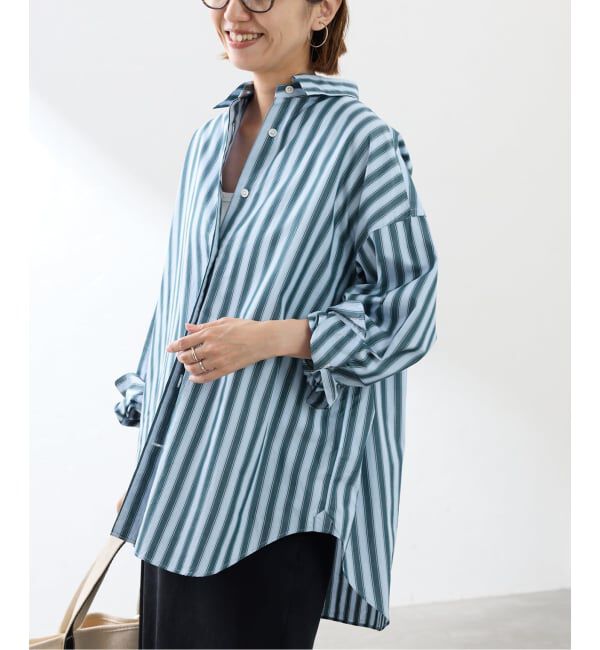 FRAMeWORK「インポートファブリックシャツ」|シャツ・ブラウス|グリーン